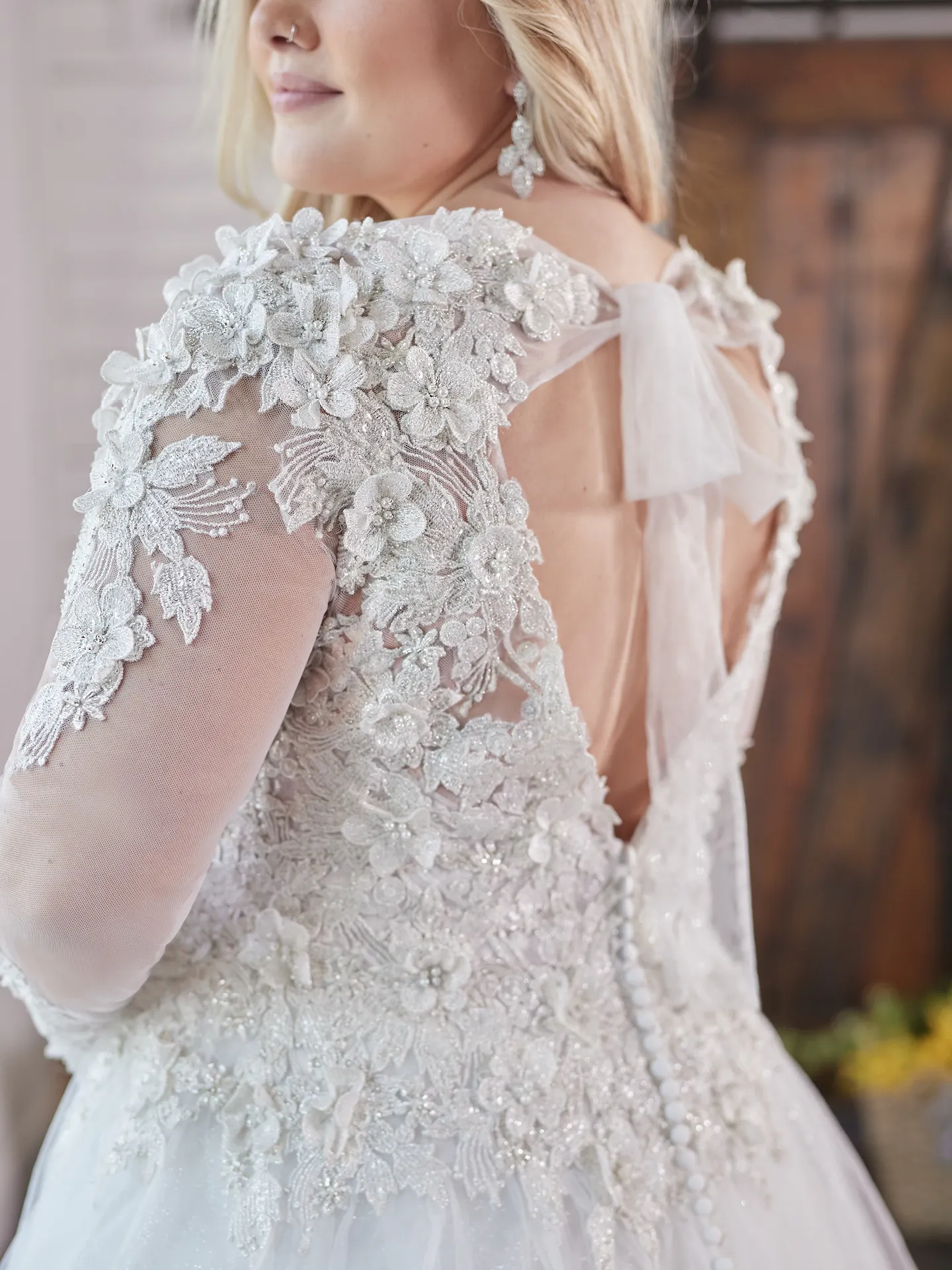 Sottero and Midgley Ball gown Wedding dress Curve Mathias 20SS746 Alt7