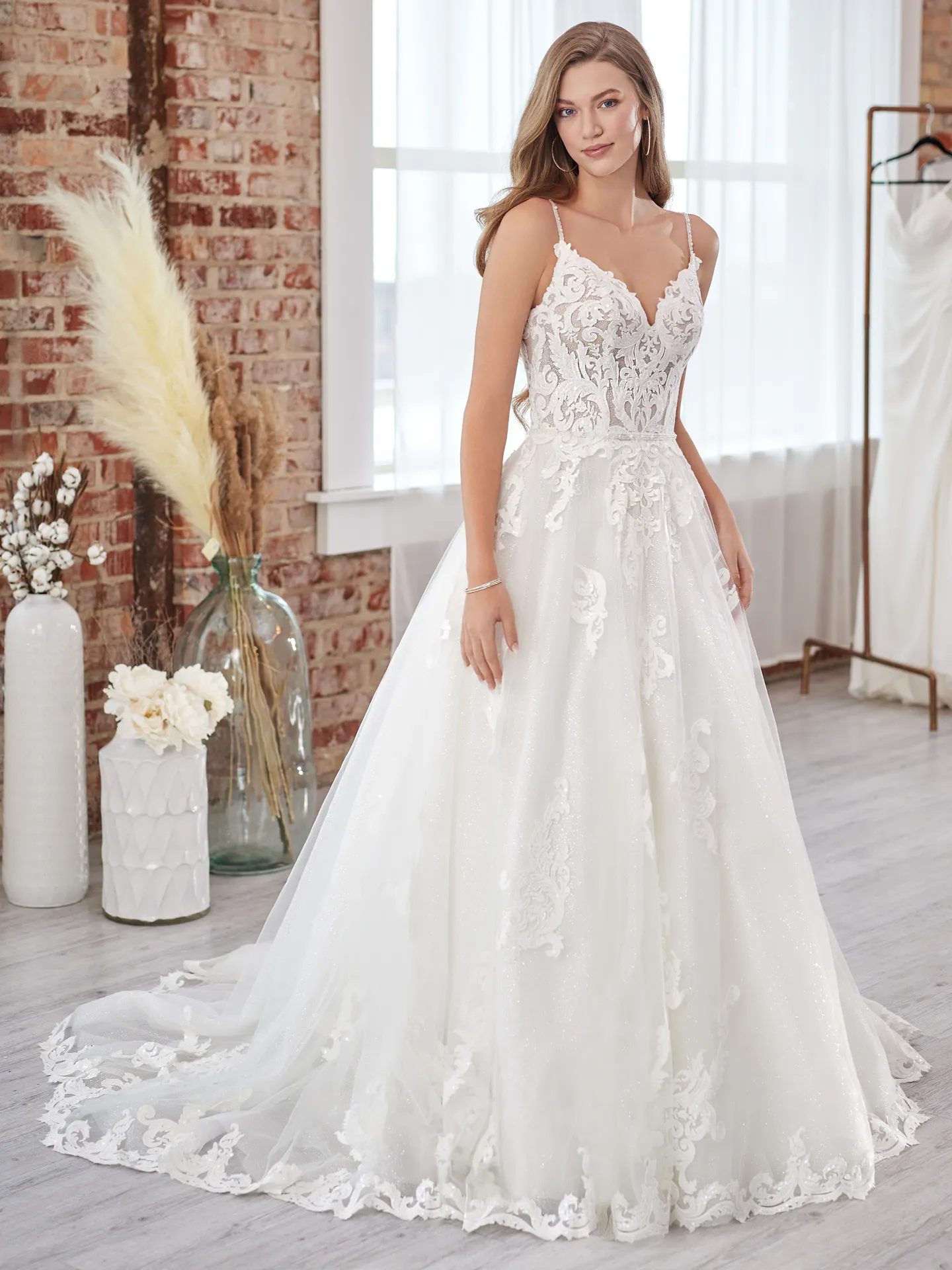 Maggie Sottero A Line Ball Gown Wedding Dress Florence 22MS904A01 Alt1