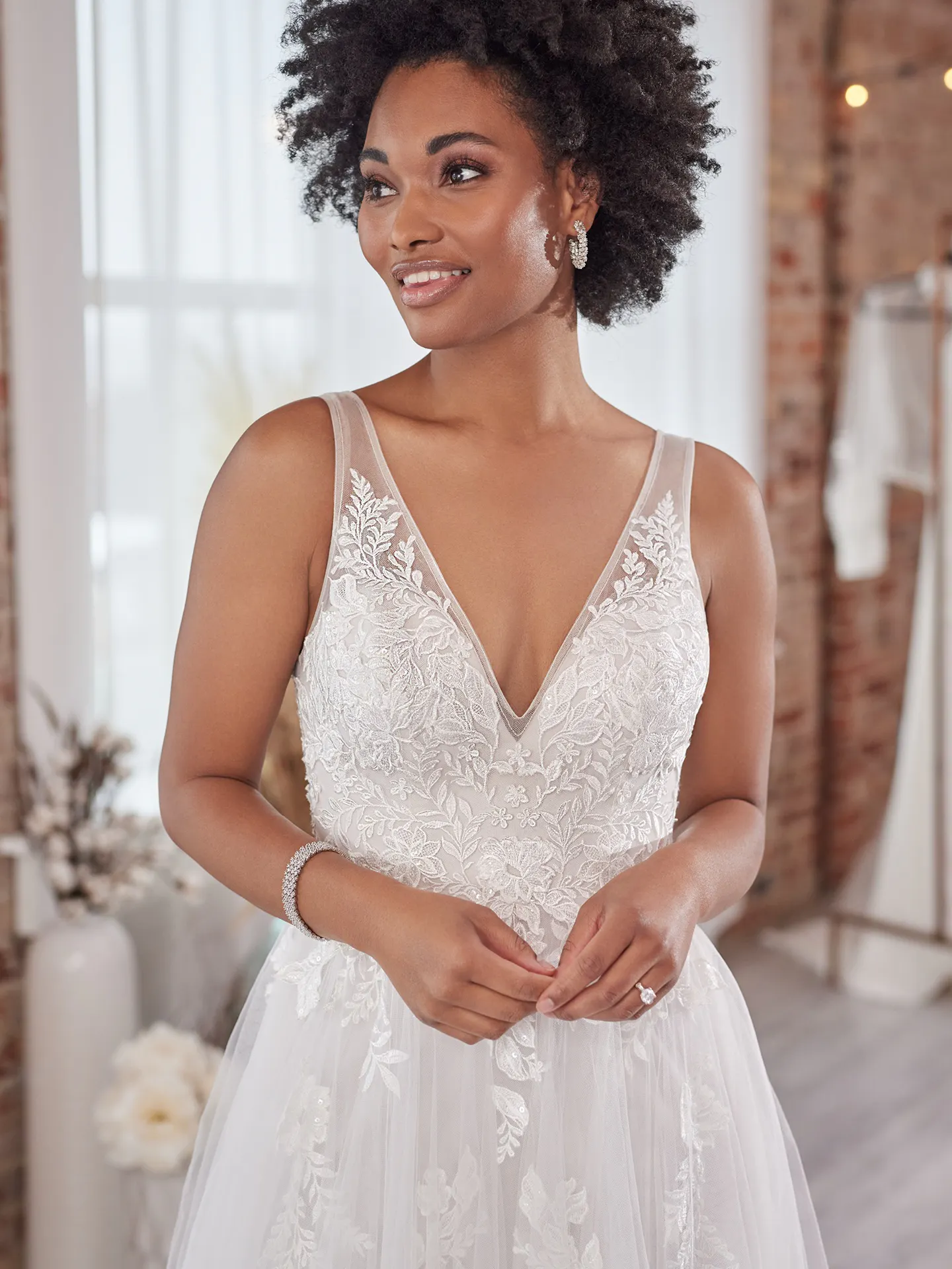 Maggie Sottero A Line Wedding Dress Greenley Lane 22MT935B01 Alt2