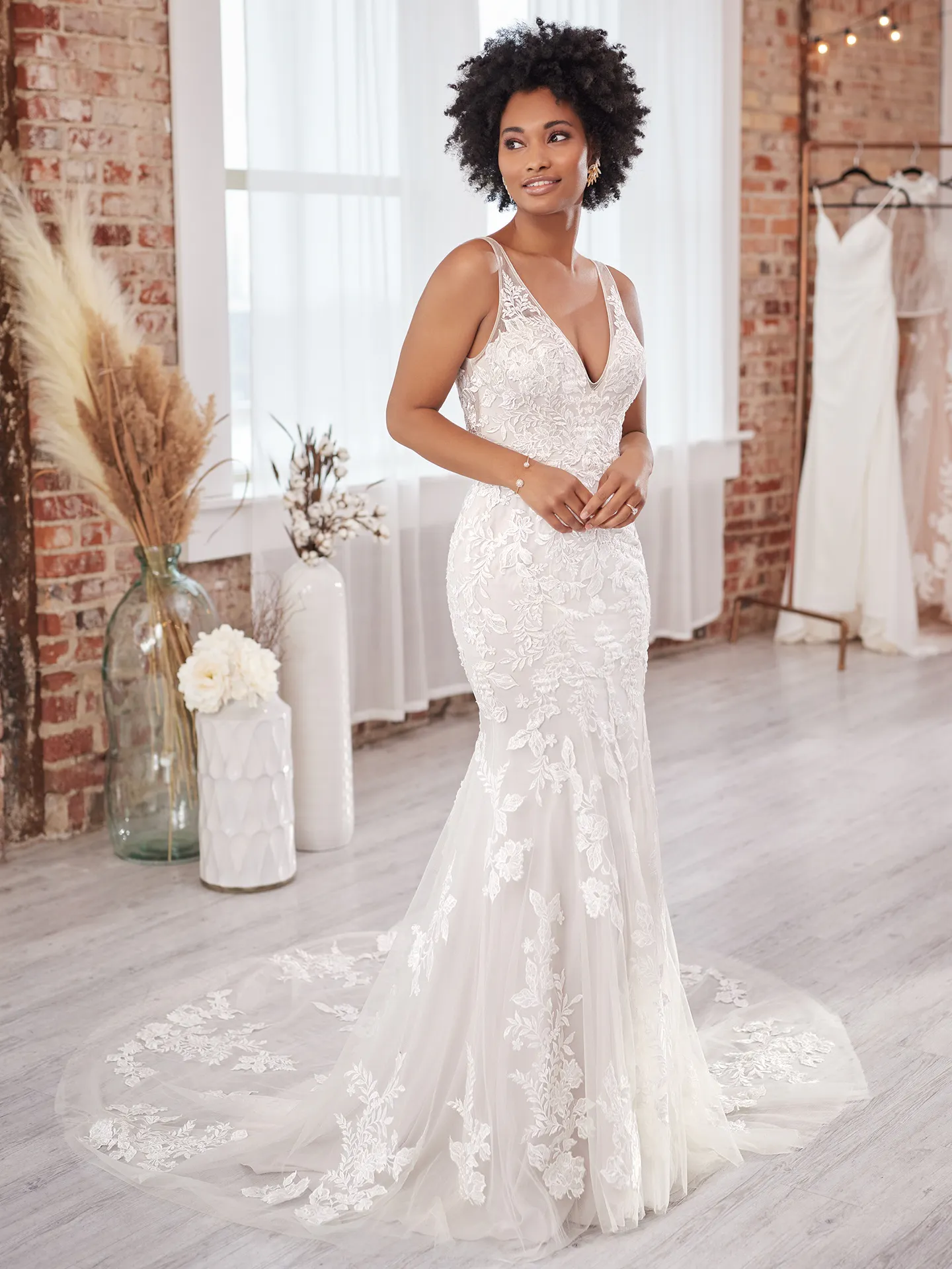 Maggie Sottero Fit and Flare Wedding Dress Greenley 20MT284B01 Alt1