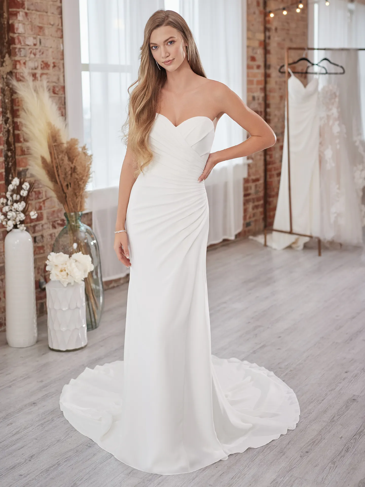 Maggie Sottero Strapless Wedding Dress Monaco 22MW557B01 Alt1