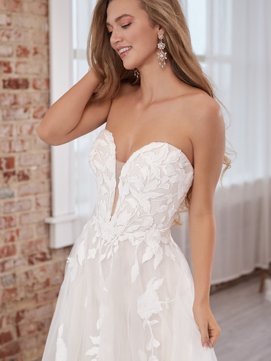 Rebecca Ingram A Line Wedding Dress Hattie Lane Marie 22RT517A02 Alt2