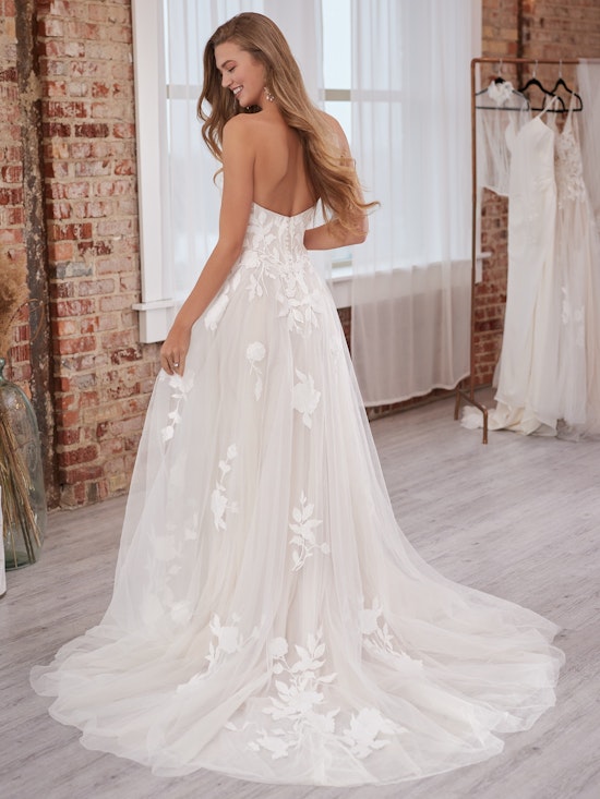 Rebecca Ingram A Line Wedding Dress Hattie Lane Marie 22RT517A02 Alt3
