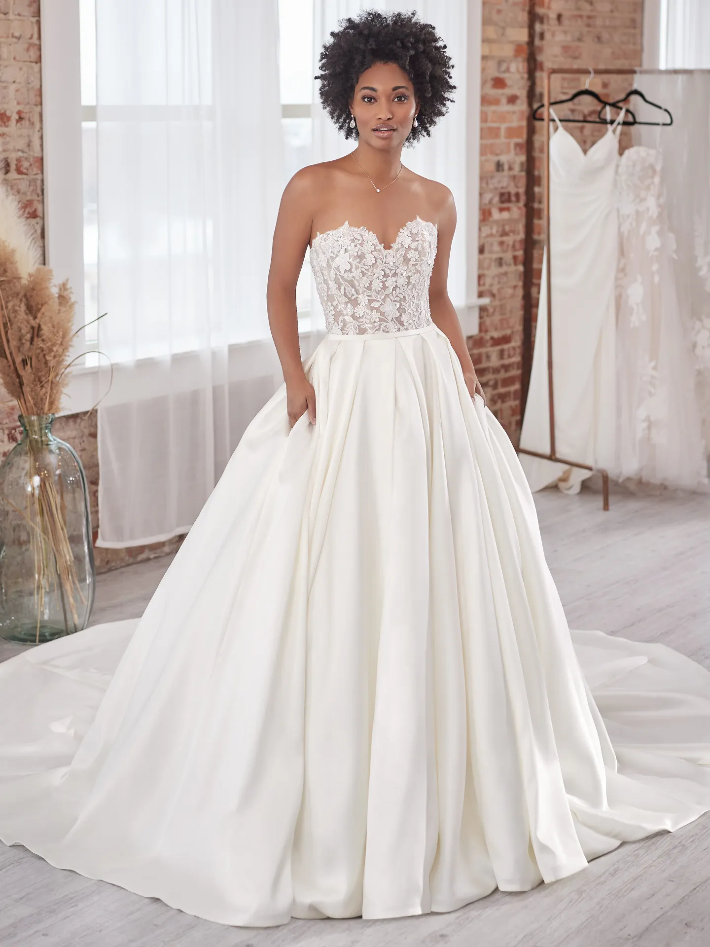 Sottero and Midgley Ball Gown Wedding Dress Zulima 22SV561B01 Alt1