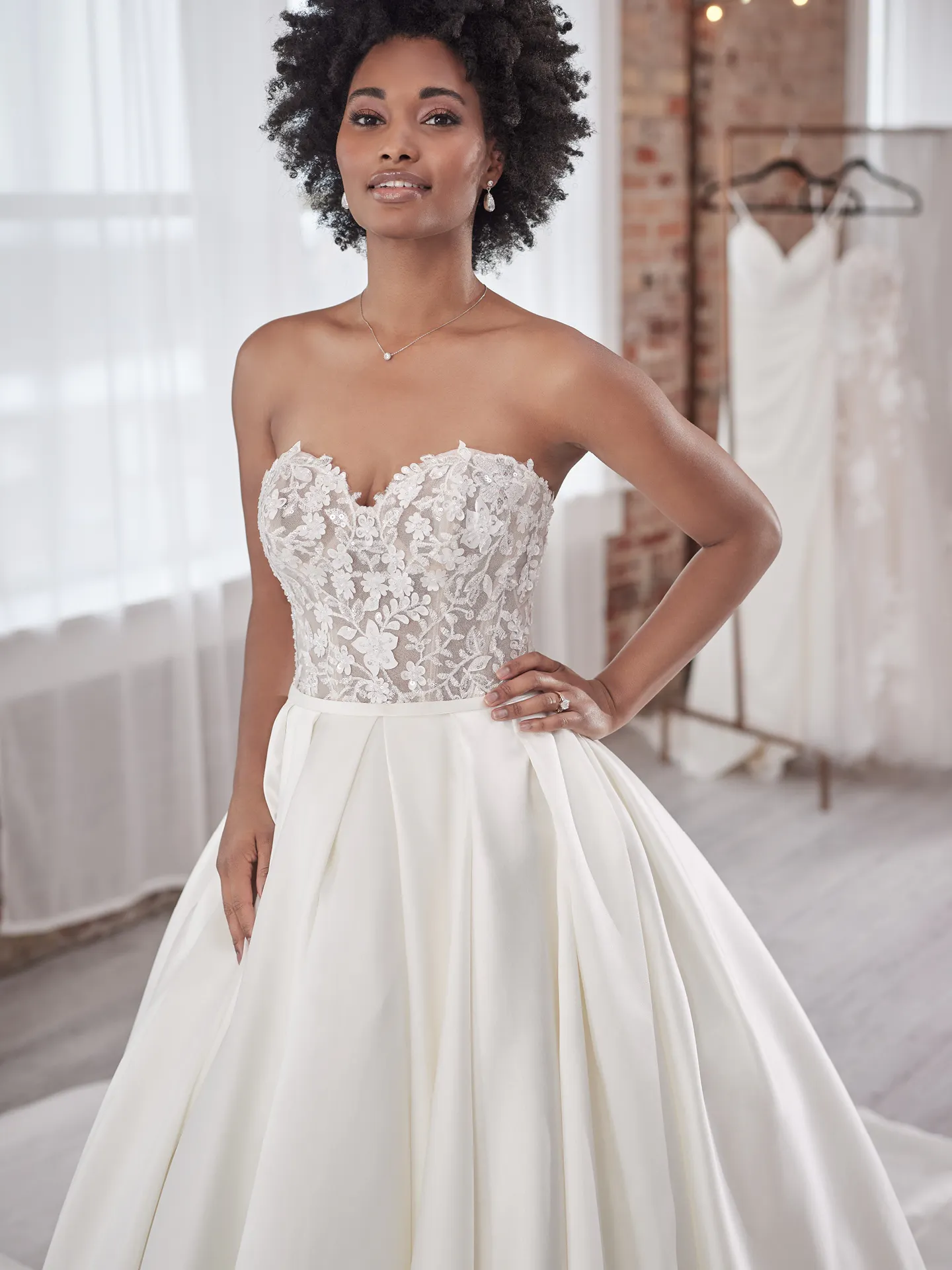 Sottero and Midgley Ball Gown Wedding Dress Zulima 22SV561B01 Alt2