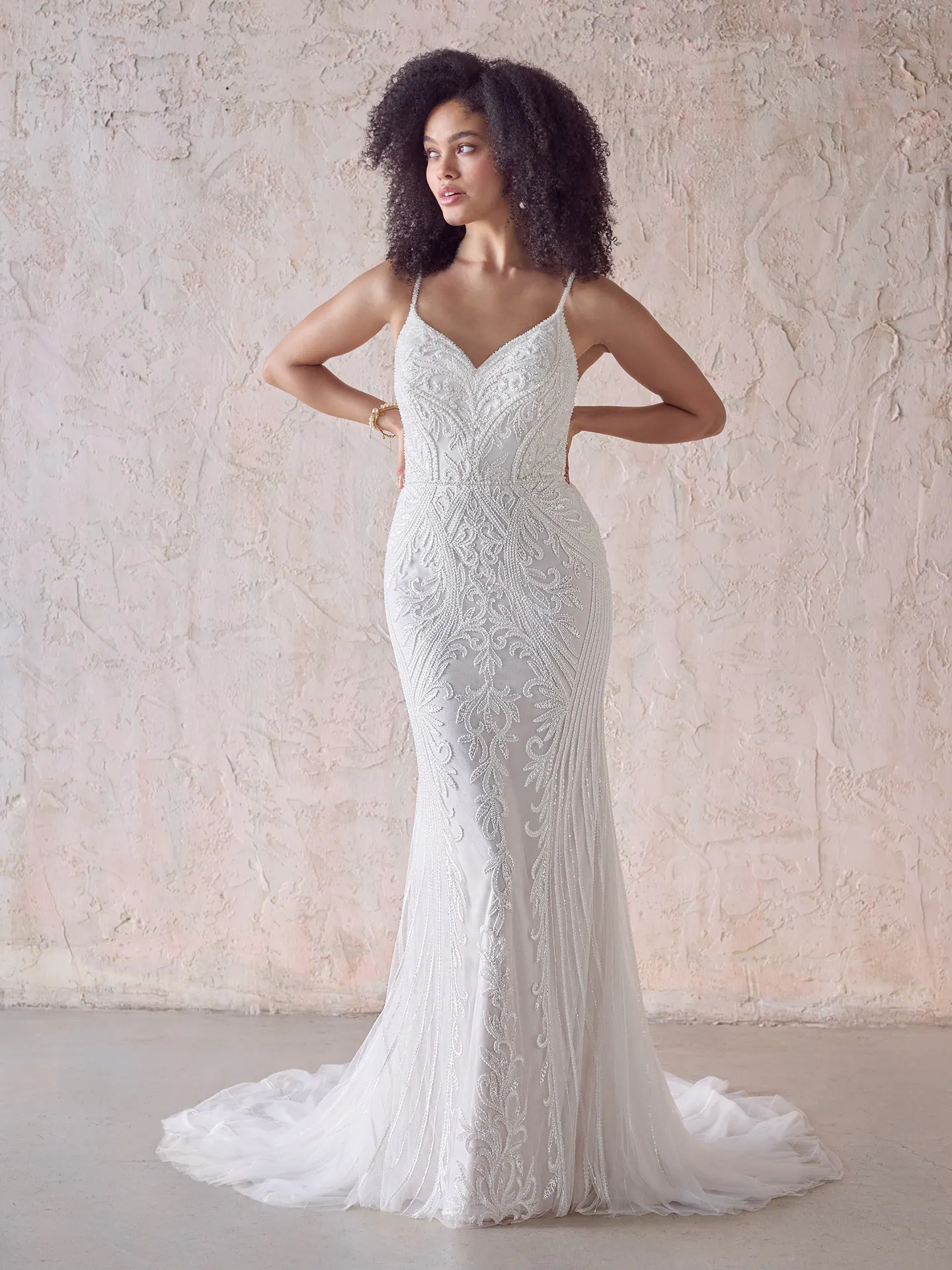Maggie Sottero Sheath Wedding Dress Ambreal 22MK934A01 Alt1