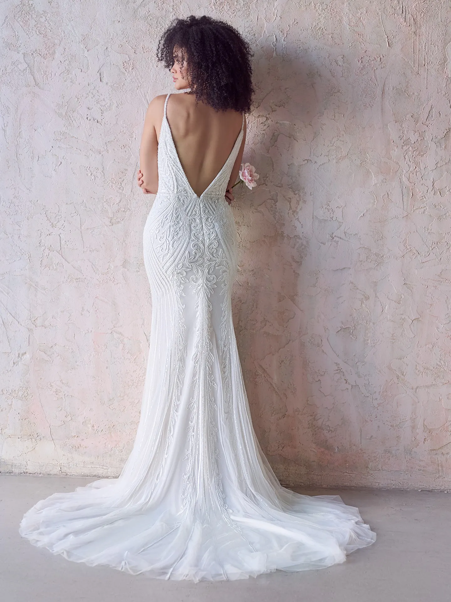 Maggie Sottero Sheath Wedding Dress Ambreal 22MK934A01 Alt2