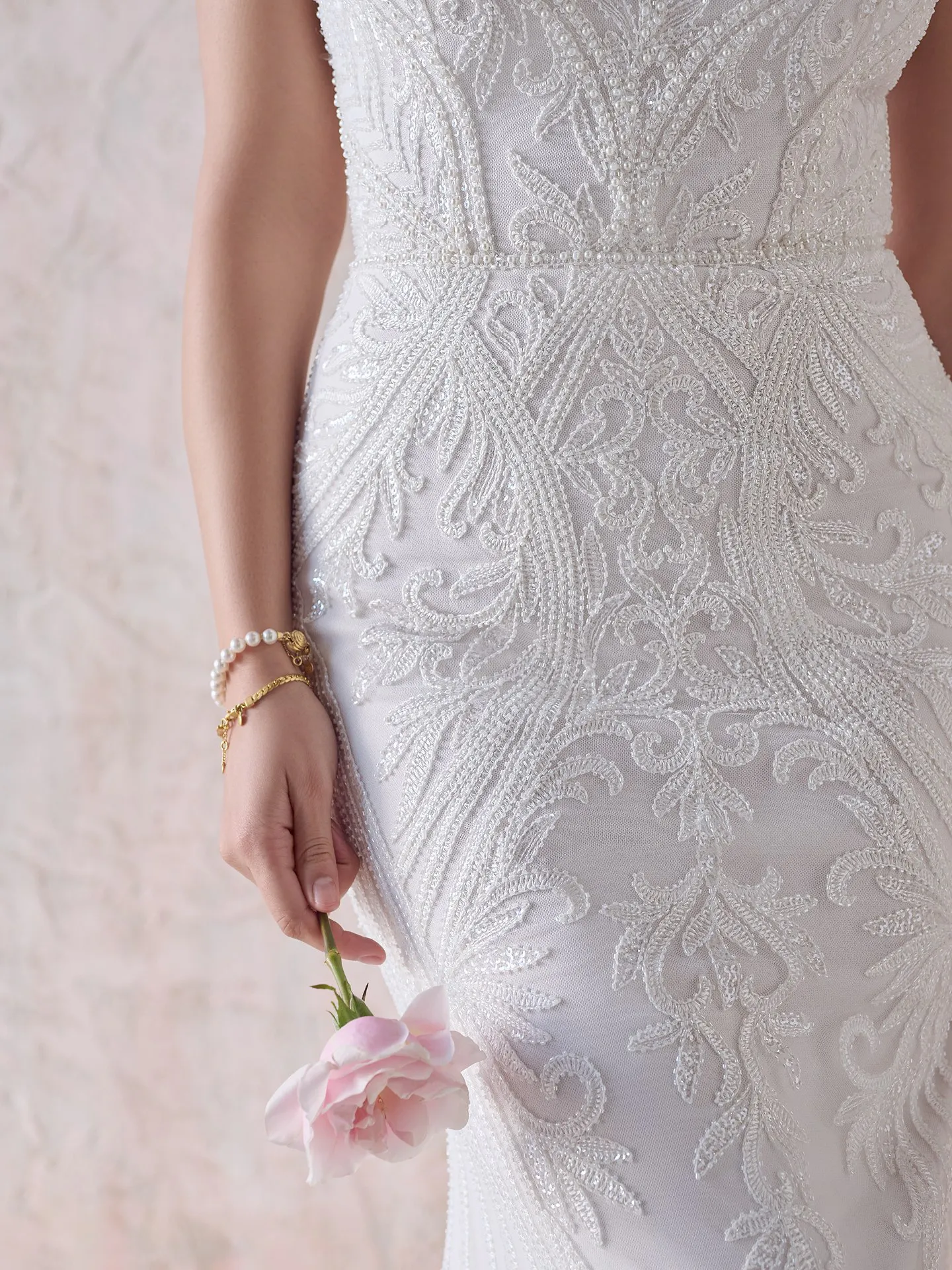 Maggie Sottero Sheath Wedding Dress Ambreal 22MK934A01 Alt3