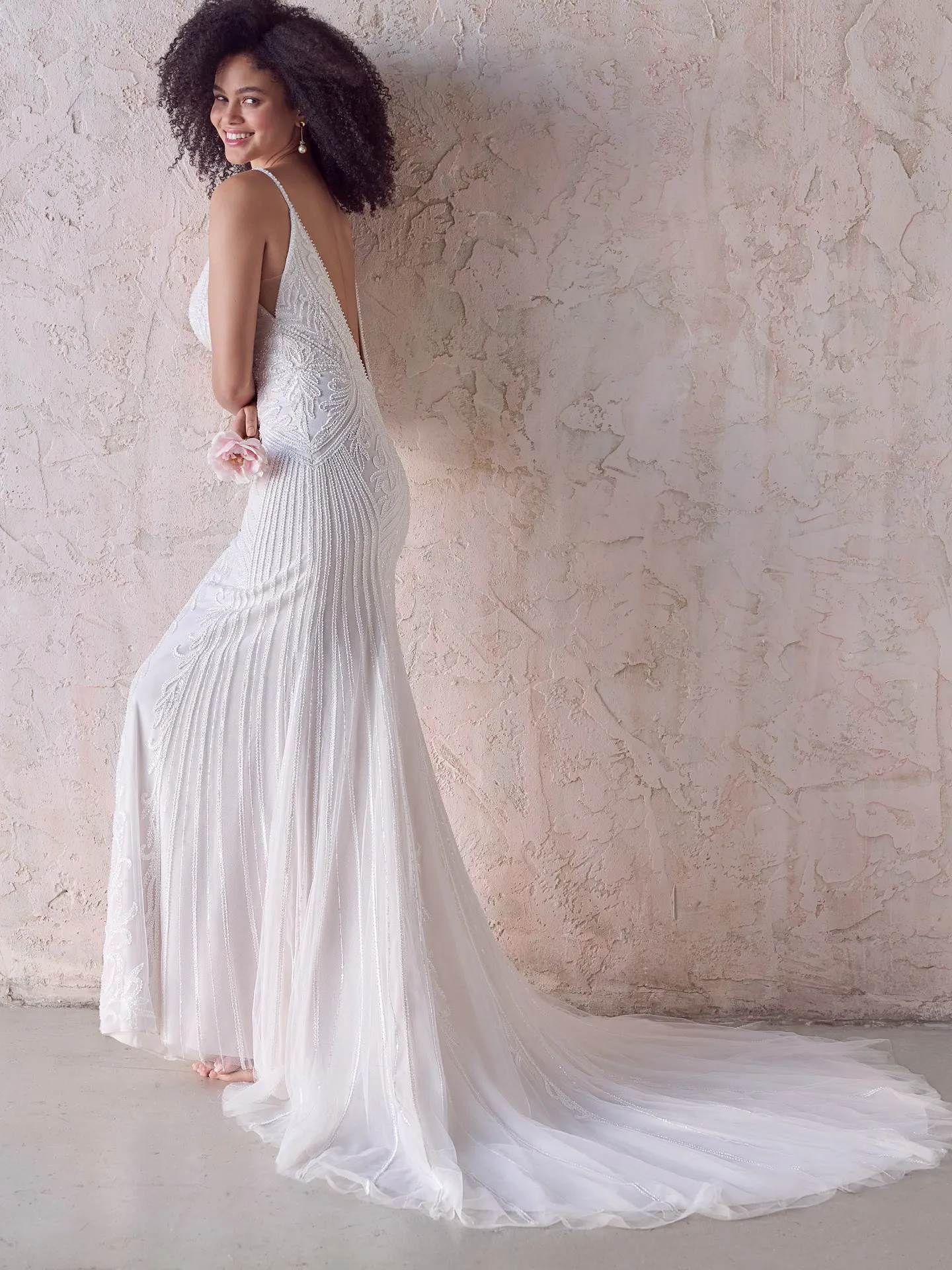 Maggie Sottero Sheath Wedding Dress Ambreal 22MK934A01 Alt4