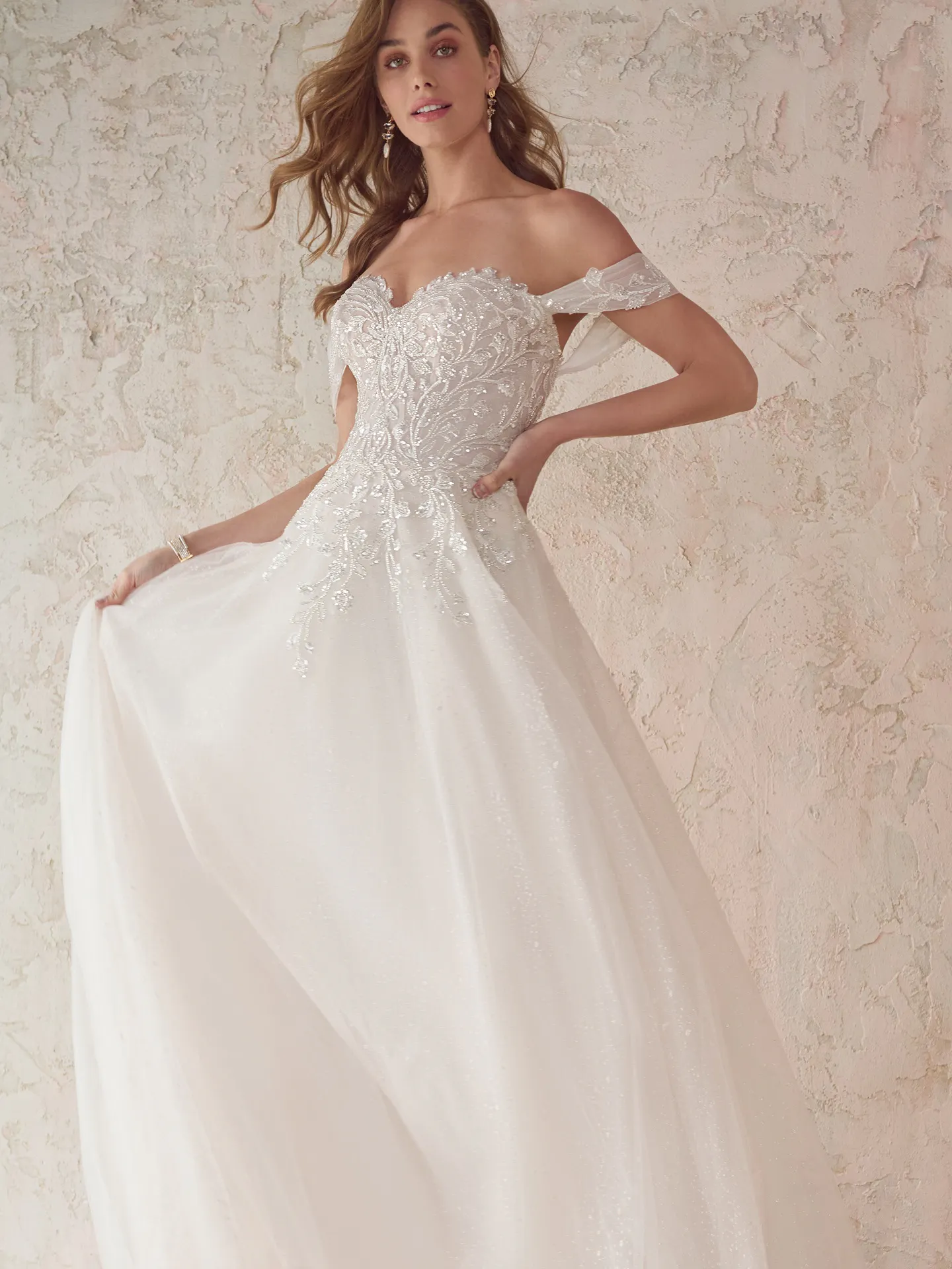 Maggie Sottero A Line Wedding Dress Artemis 22MS921A01 Alt4