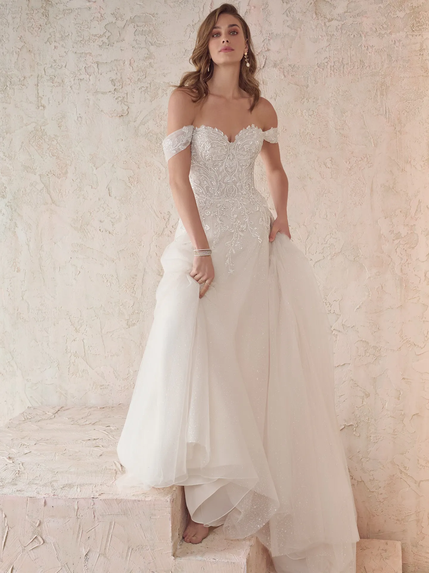 Maggie Sottero A Line Wedding Dress Artemis 22MS921A01 Main