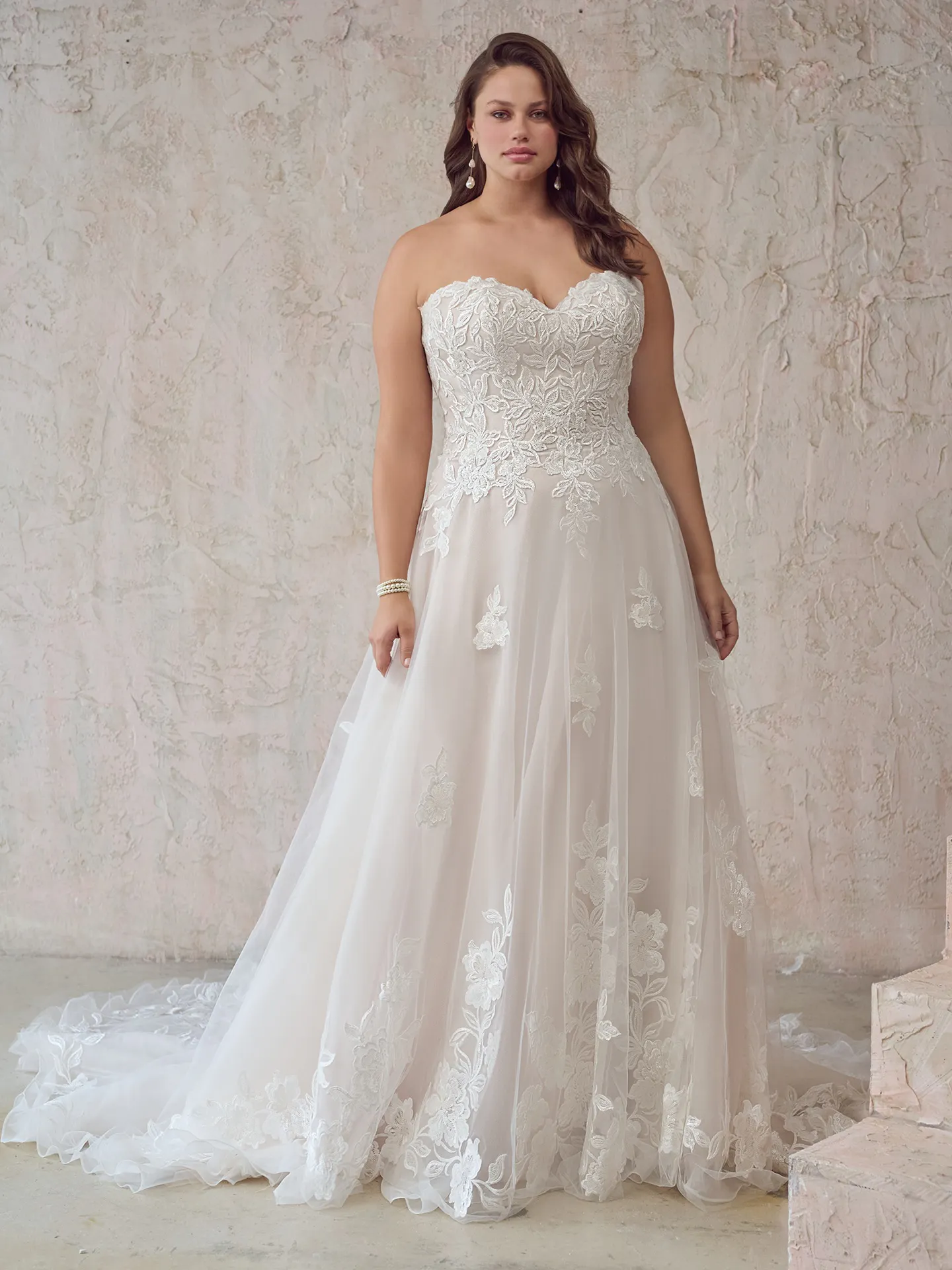 Maggie Sottero A Line Wedding Dress Britney 22MC932A01 Alt2