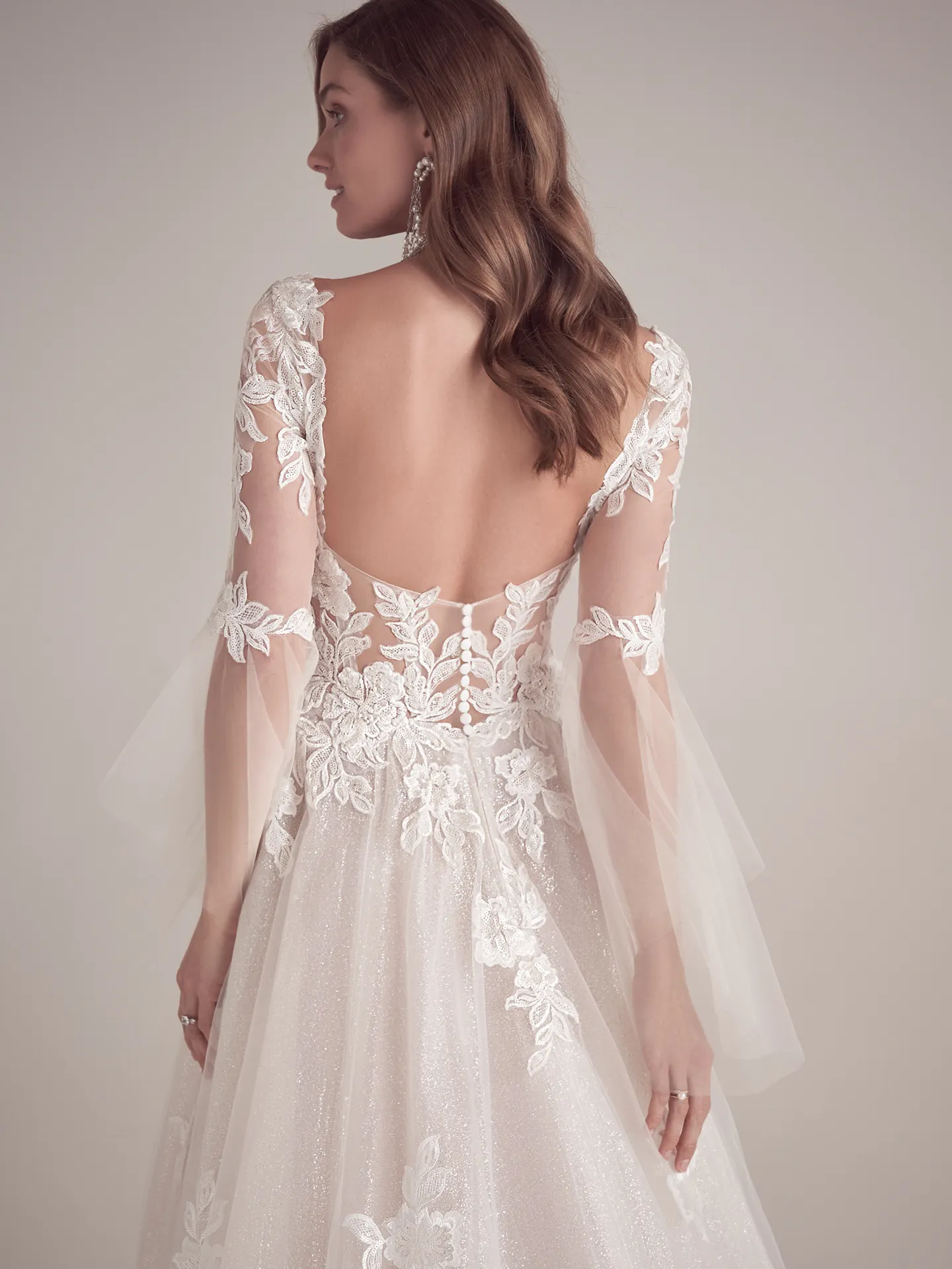 Maggie Sottero A Line Wedding Dress Britney 22MC932A01 Alt5
