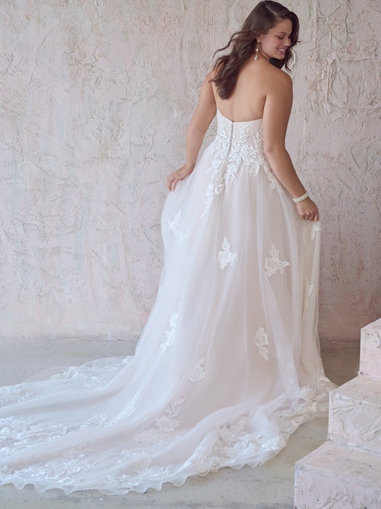 Maggie Sottero A Line Wedding Dress Britney 22MC932A01 Alt8