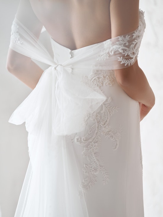 Maggie Sottero Sheath Wedding Dress Byron 22MW916A01 Alt3