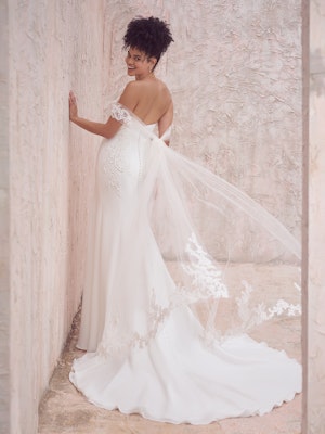 Maggie Sottero Sheath Wedding Dress Byron 22MW916A01 Main