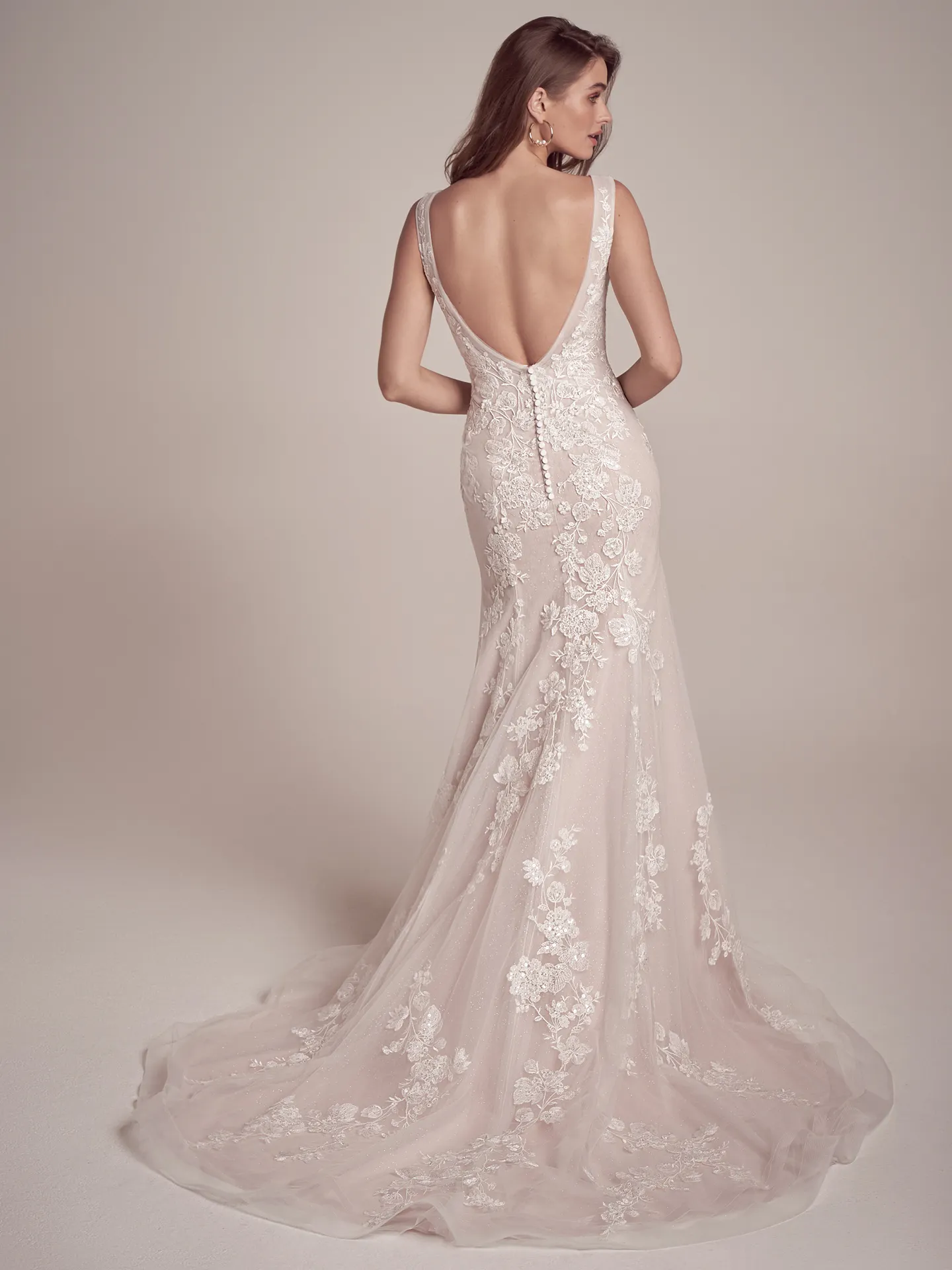 Maggie Sottero Fit and Flare Wedding Dress Daisy 22MC960A01 Alt3