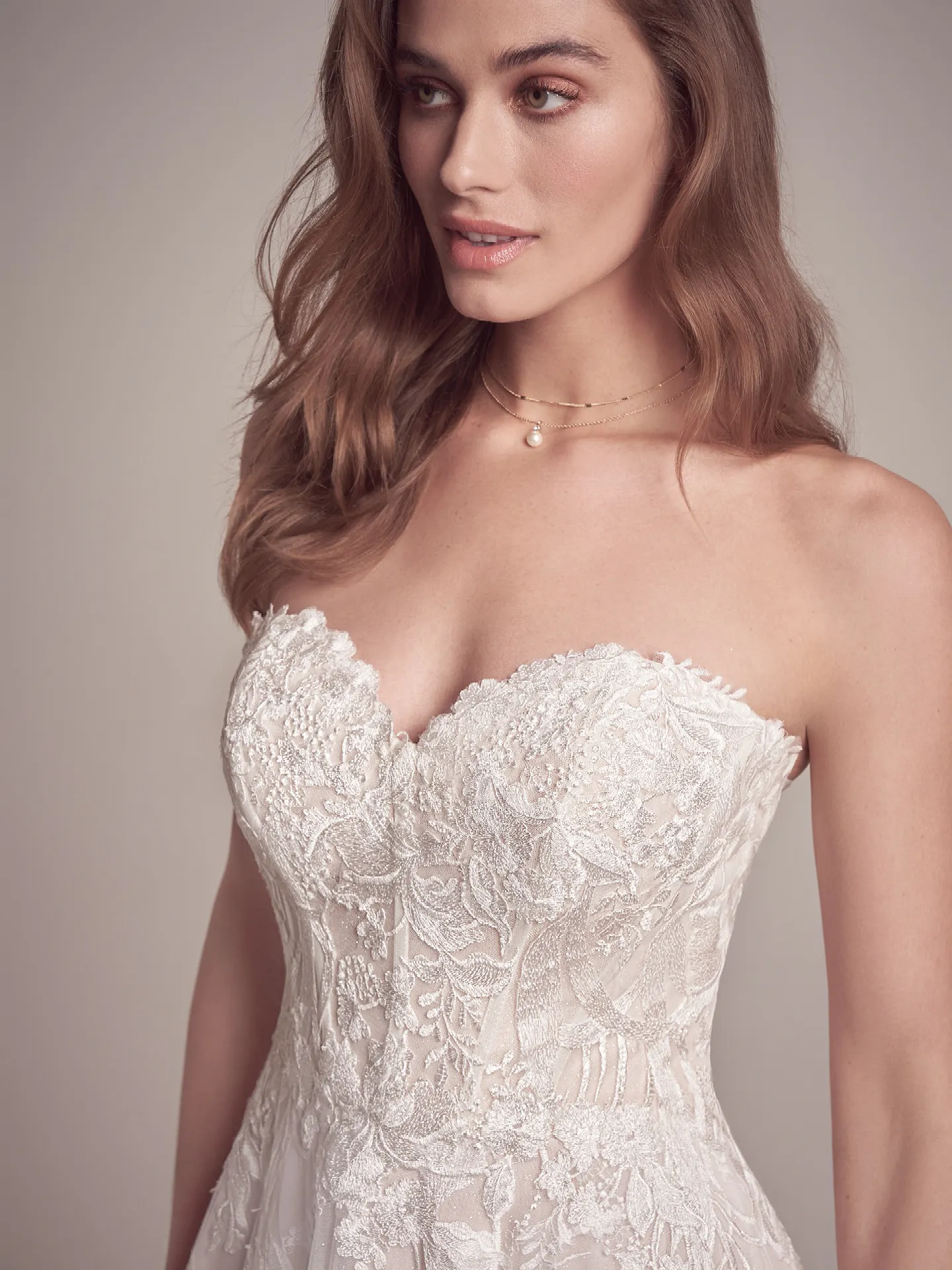 Maggie Sottero A Line Wedding Dress Evelina 22MT961B02 Alt5