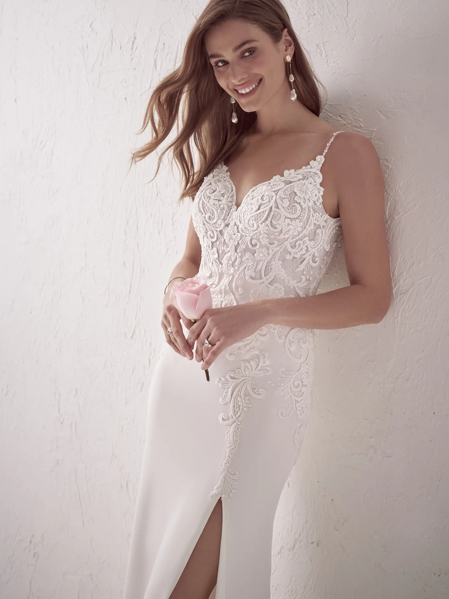Maggie Sottero Sheath Wedding Dress Fayette 22MS933A01 Alt2