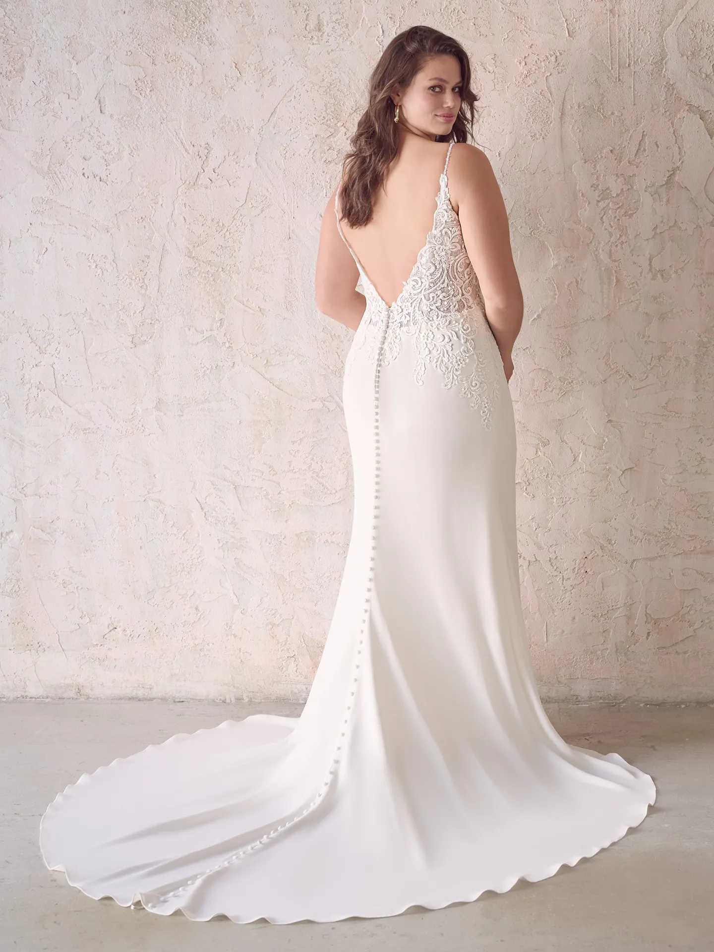 Maggie Sottero Sheath Wedding Dress Fayette 22MS933A01 Alt3