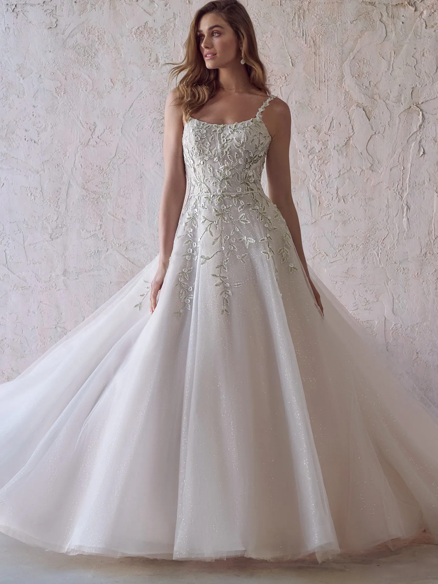 Maggie Sottero beaded ballgown front view