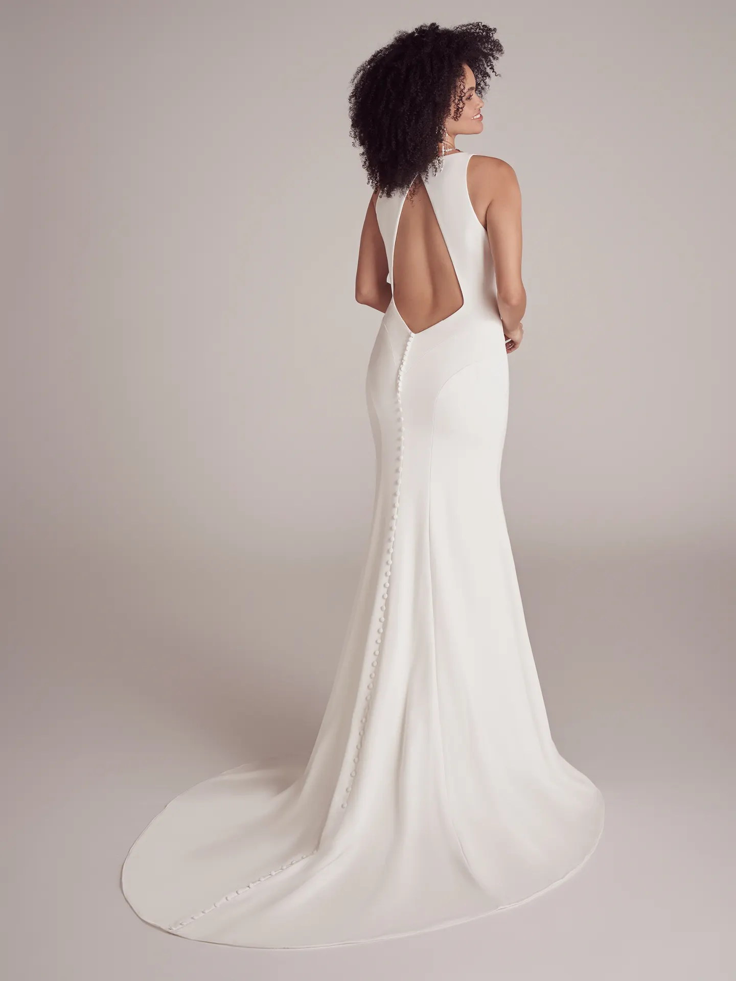 Maggie Sottero Sheath Wedding Dress Maine 22MC978A01 Alt4