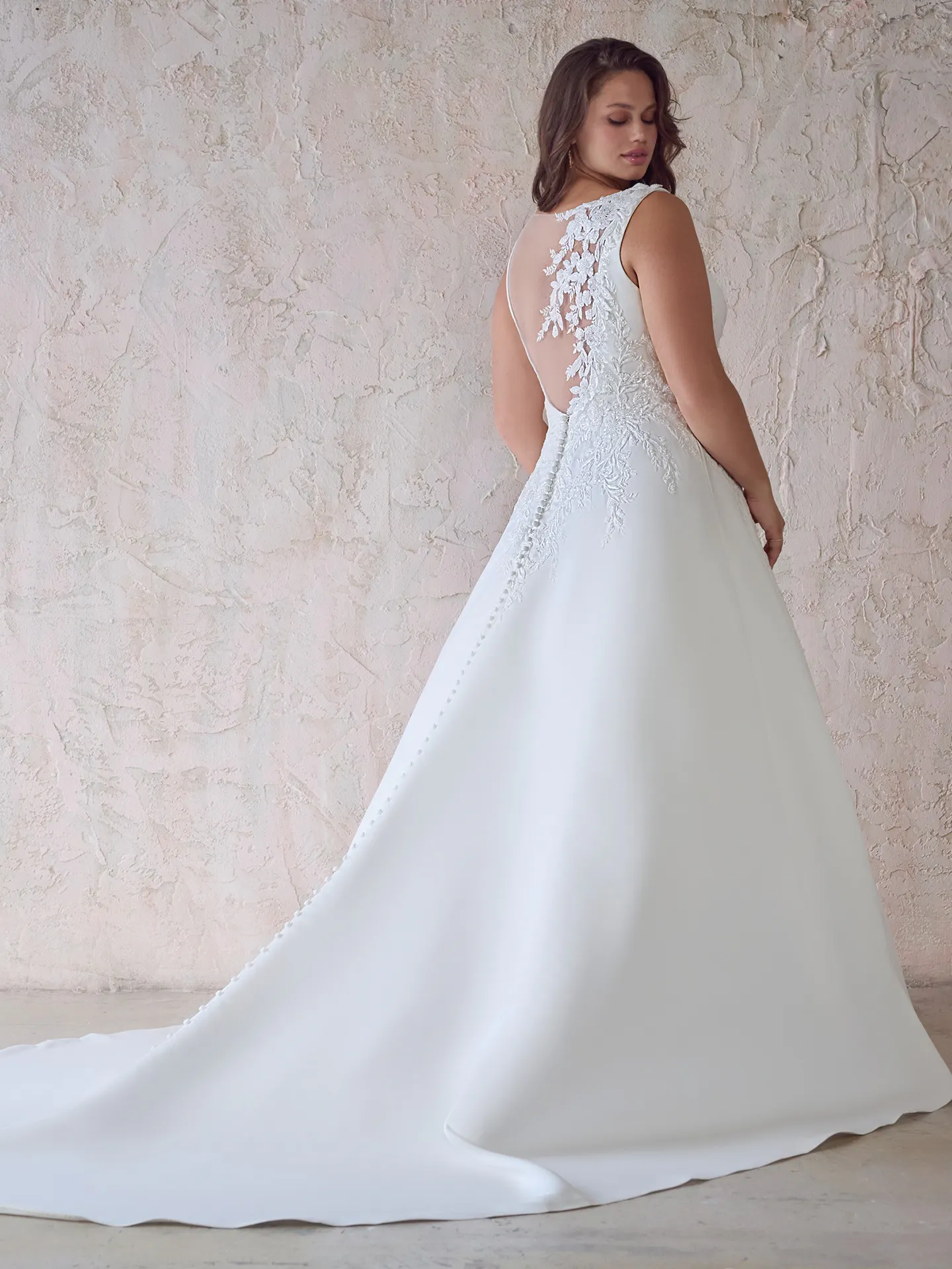 Maggie Sottero A Line Wedding Dress Paxton 22MS954A01 Alt5