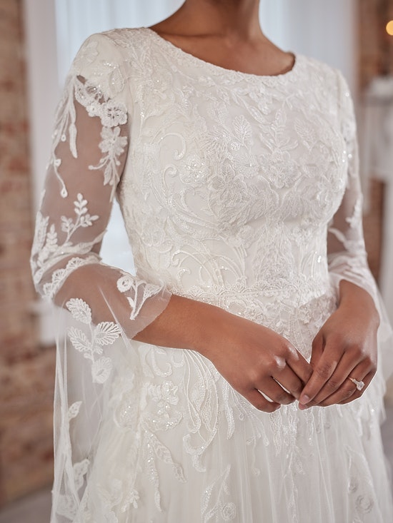 Maggie Sottero A Line Wedding Dress Quintyn Leigh 22MW928C01 Alt4