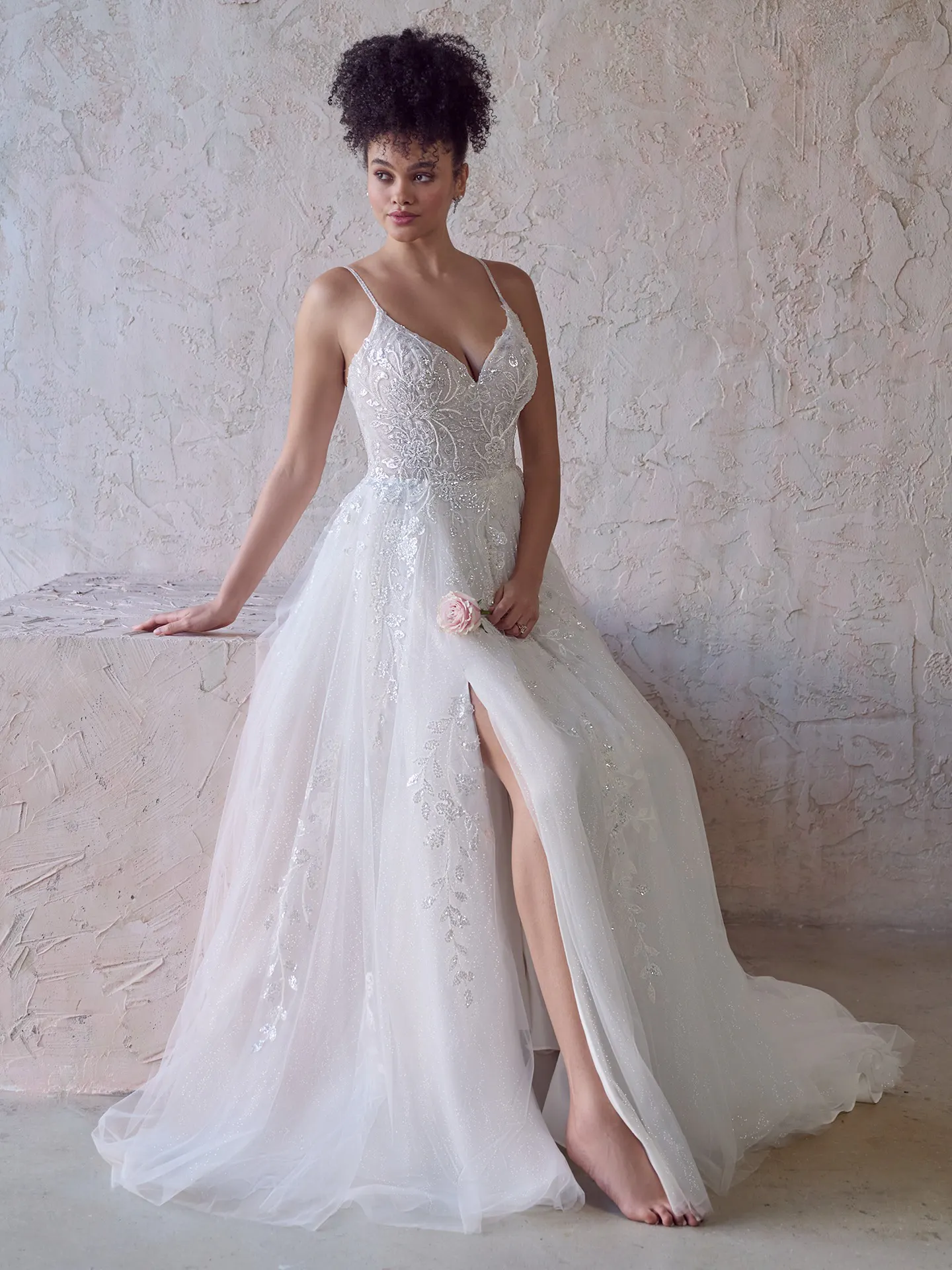 Maggie Sottero A Line Wedding Dress Sandrine 22MS942A01 Alt3