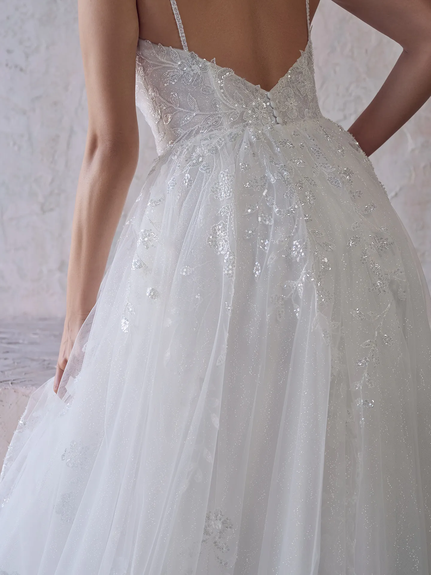 Maggie Sottero A Line Wedding Dress Sandrine 22MS942A01 Alt4
