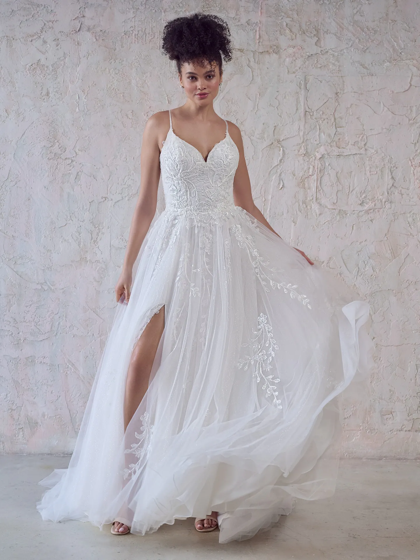 Maggie Sottero A Line Wedding Dress Sandrine 22MS942B01 Alt5
