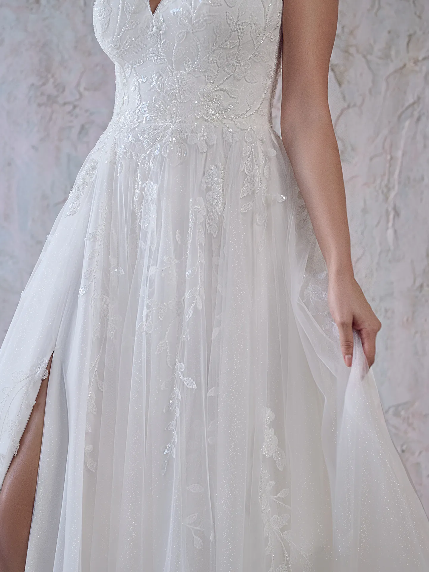 Maggie Sottero A Line Wedding Dress Sandrine 22MS942B01 Alt8