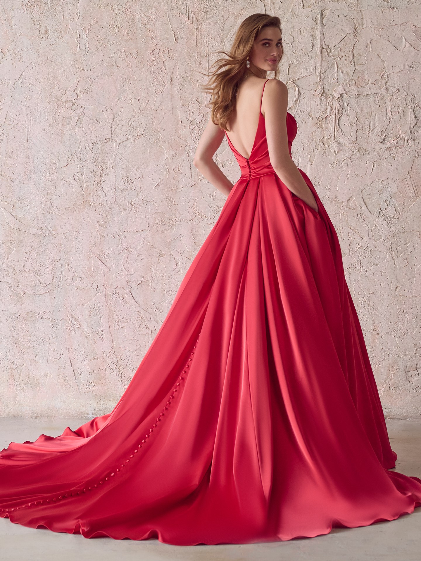 maggie sottero red dress