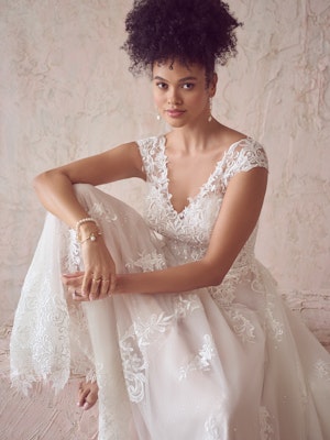 Maggie Sottero A Line Wedding Dress Sierra 22MK929A01 Main