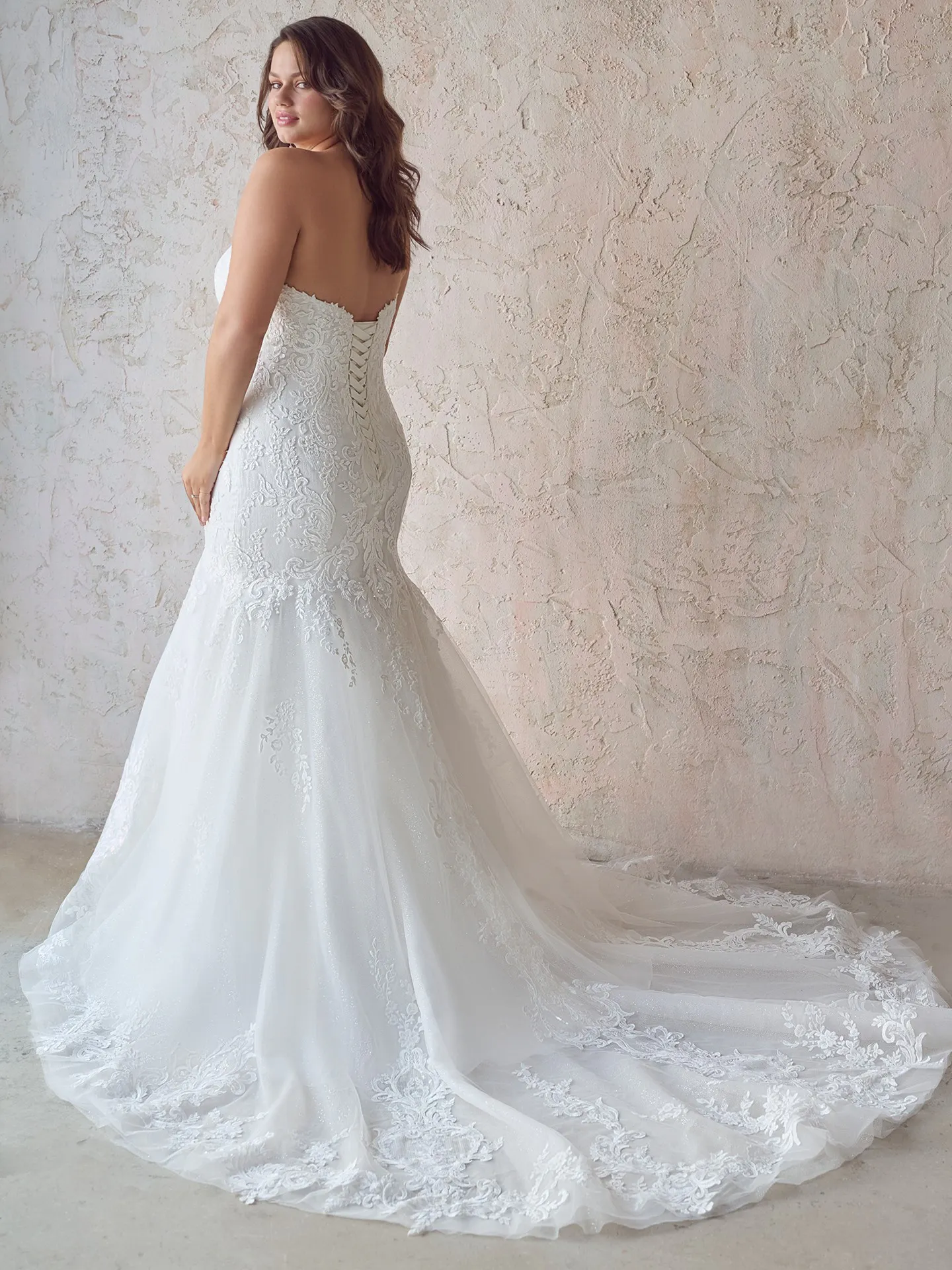 Maggie Sottero Fit and Flare Wedding Dress Toccara 22MS974A01 Alt8