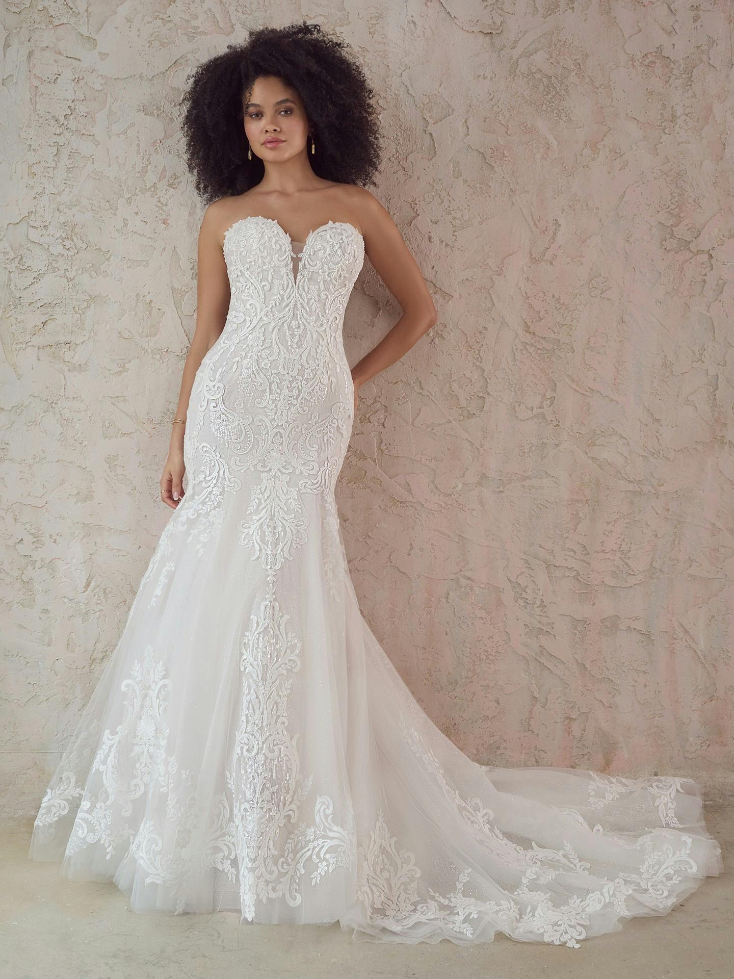 Toccara Romantic Lace Mermaid Wedding Gown | Maggie Sottero