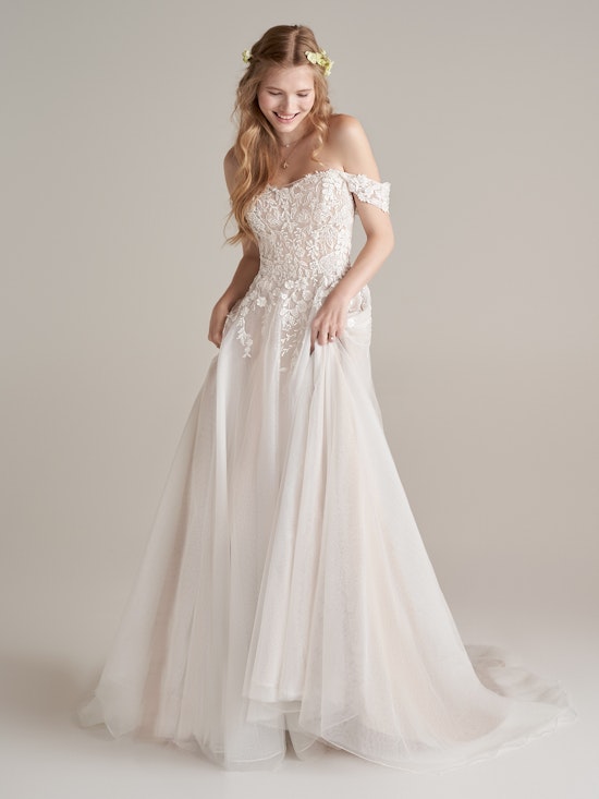 Rebecca Ingram A Line Wedding Dress Ainsleigh 22RK944A01 Alt3