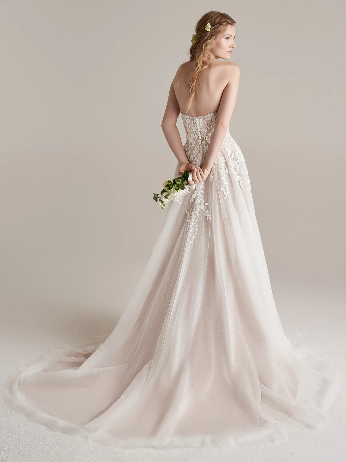 Rebecca Ingram A Line Wedding Dress Ainsleigh 22RK944A01 Alt9