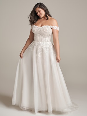 Rebecca Ingram A Line Wedding Dress Ainsleigh 22RK944A01 Main