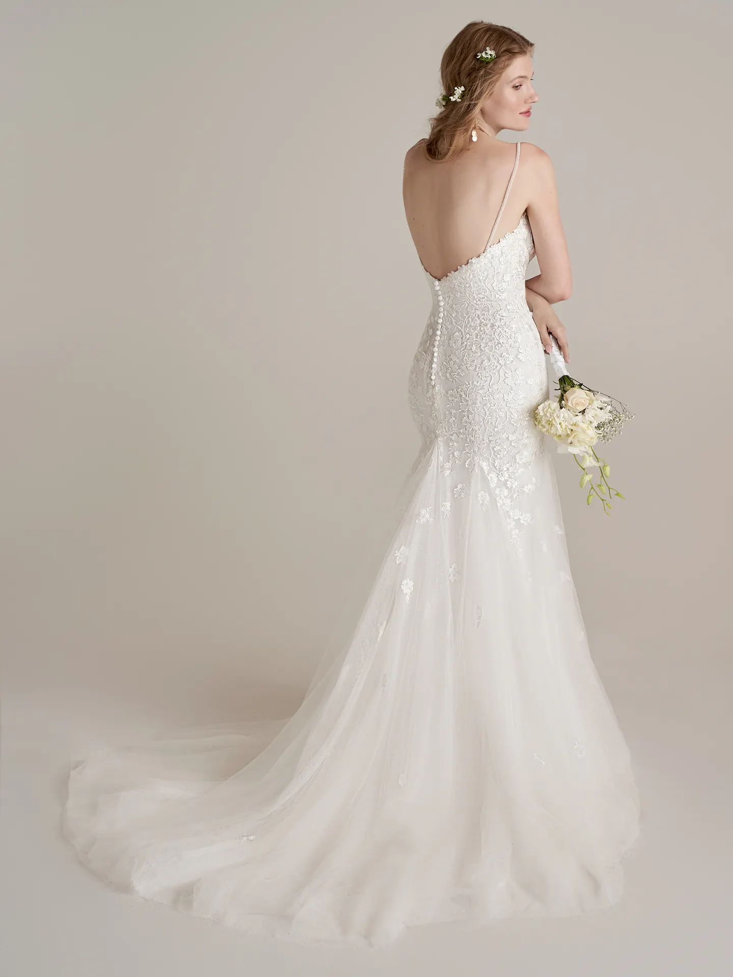 Rebecca Ingram Sheath Wedding Dress Amanda Lynette 22RT907B01 Alt6