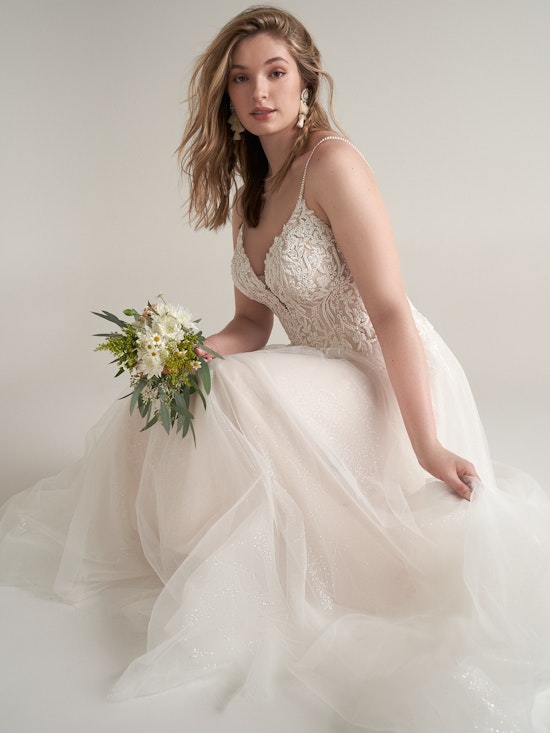 Rebecca Ingram A Line Wedding Gown Barbara Lynette 22RS949B01 Alt7
