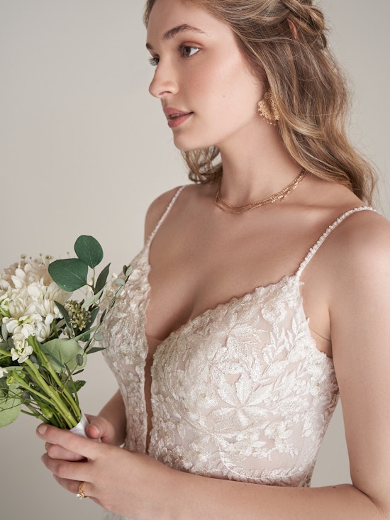 Rebecca Ingram A Line Wedding Dress Claudette 22RS984A01 Alt1