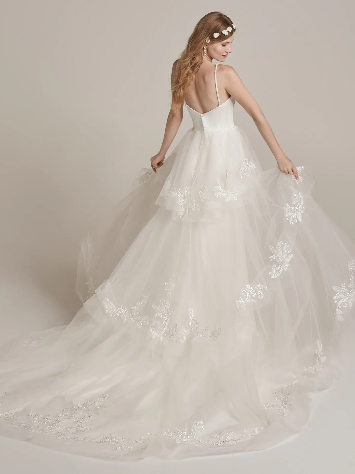 Rebecca Ingram Sheath Wedding Dress DInah 22RW917A01 Alt2