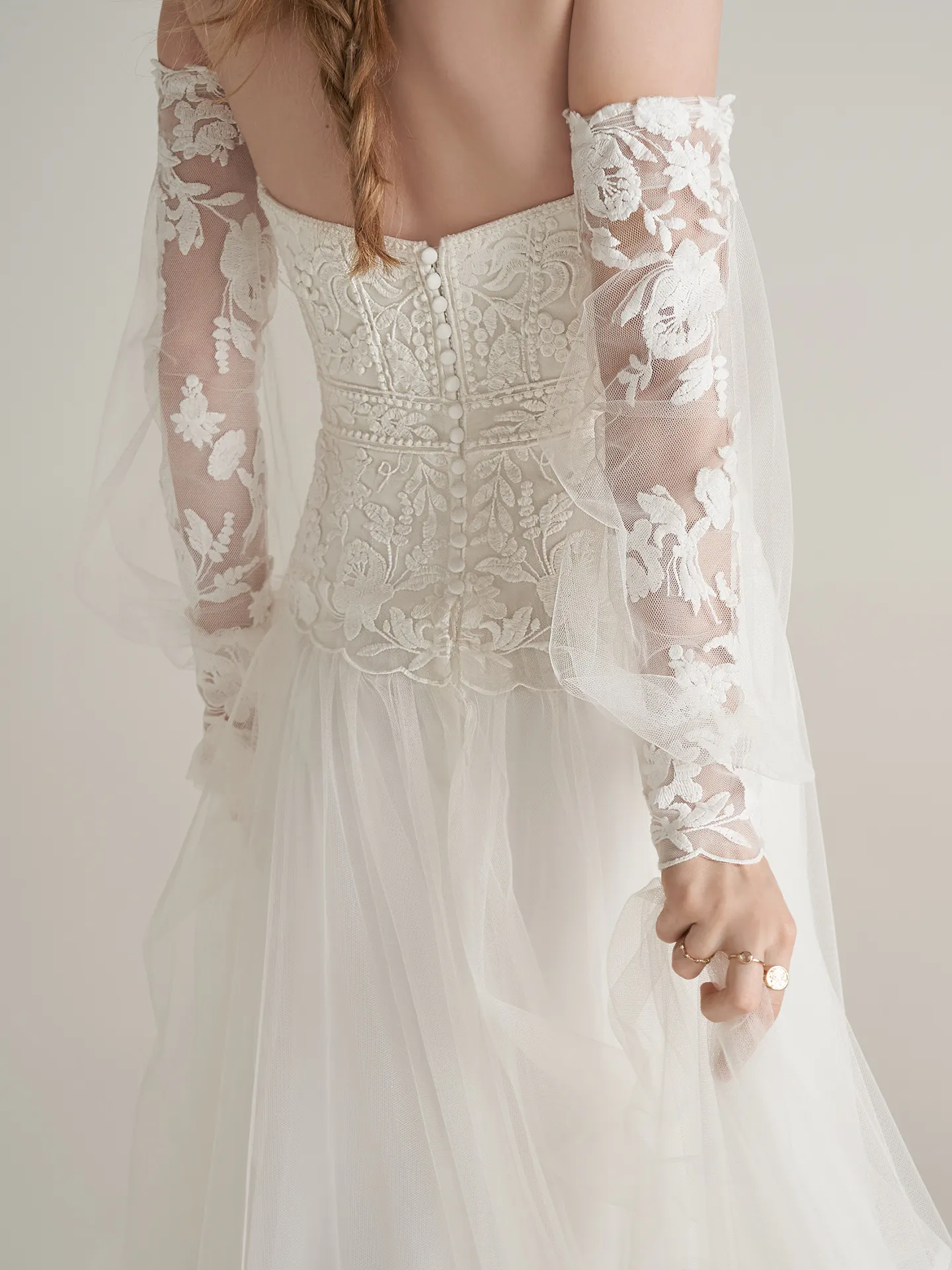 Rebecca Ingram Sheath Wedding Gown Elouise 22RW980A01 Alt5