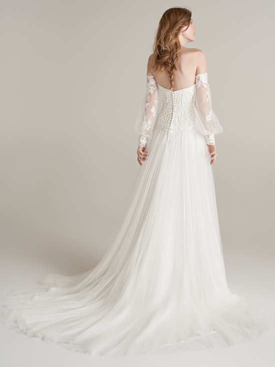 Rebecca Ingram Sheath Wedding Gown Elouise 22RW980A01 Alt6