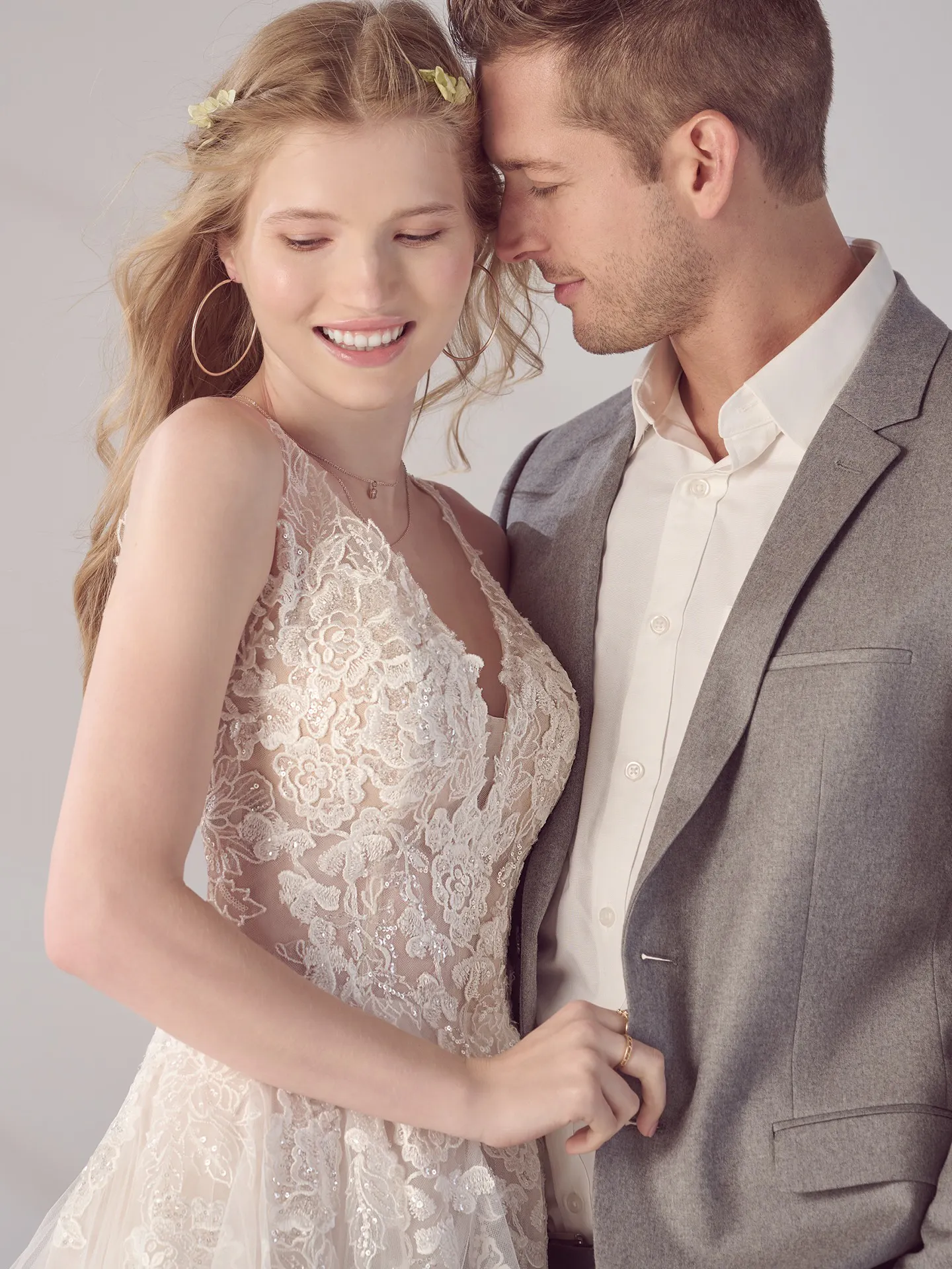 Rebecca Ingram A Line Wedding Dress Emily 22RS953A01 Alt2
