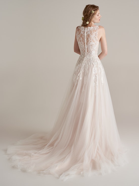 Rebecca Ingram A Line Wedding Dress Emily 22RS953A01 Alt5