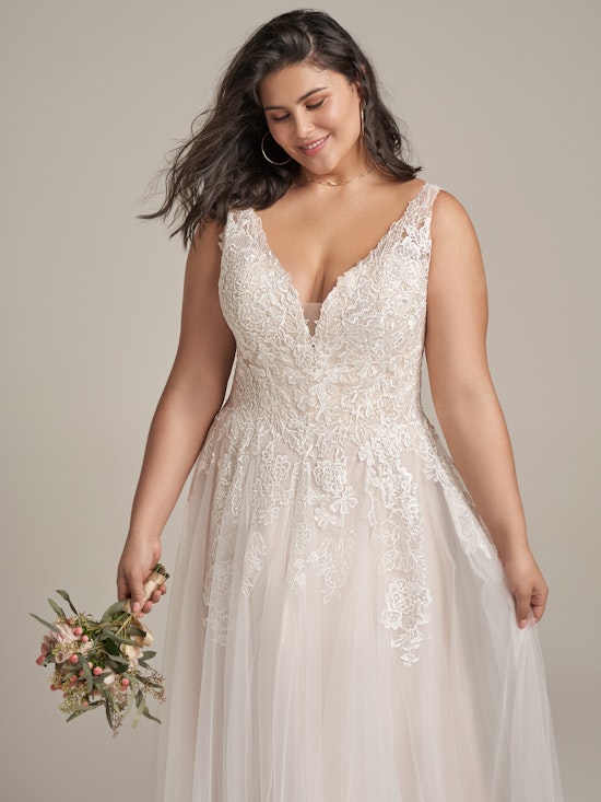 Rebecca Ingram A Line Wedding Dress Emily Lynette 22RS953B01 Alt2