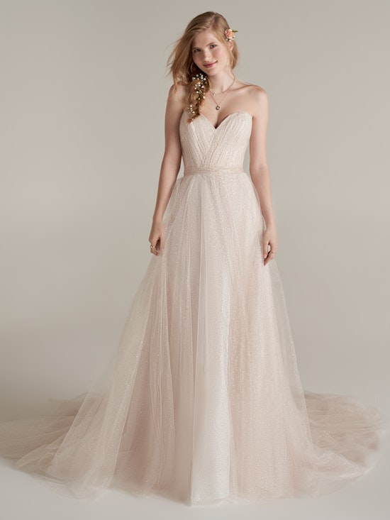 Rebecca Ingram A Line Wedding Dress Florie 22RW982A01 Alt1
