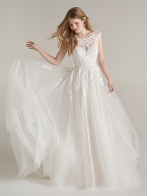 Rebecca Ingram A Line Wedding Dress Ingrid Lynette 22RT981B01 Main